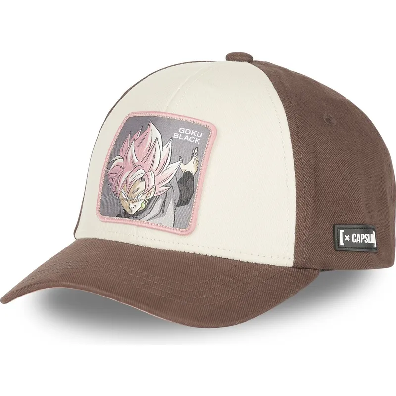 cappelli-curva-beige-snapback-goku-black-dragon-ball-di-capslab cappelli-curva-beige-snapback-goku-black-dragon-ball-di-capslab