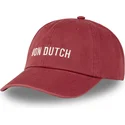 cappellino-visiera-curva-rosso-regolabile-dc-r-di-von-dutch