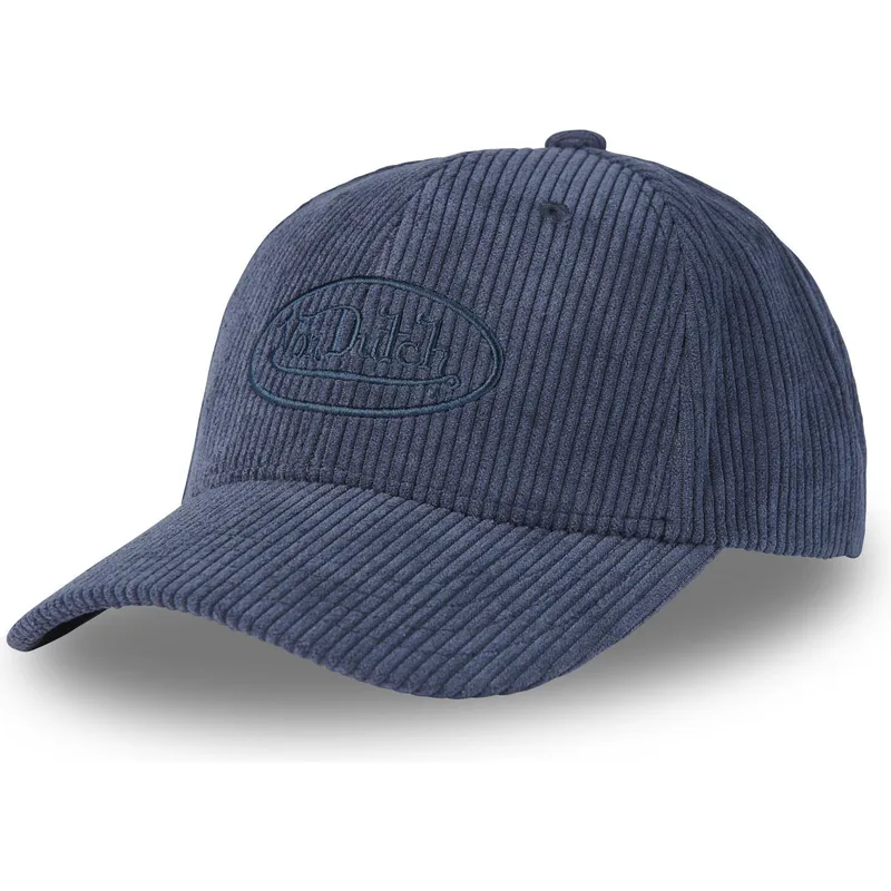 cappelli-curva-blu-marino-cinghia-regolabile-di-von-dutch