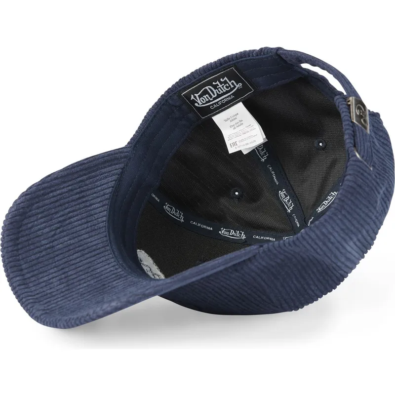 cappelli-curva-blu-marino-cinghia-regolabile-di-von-dutch