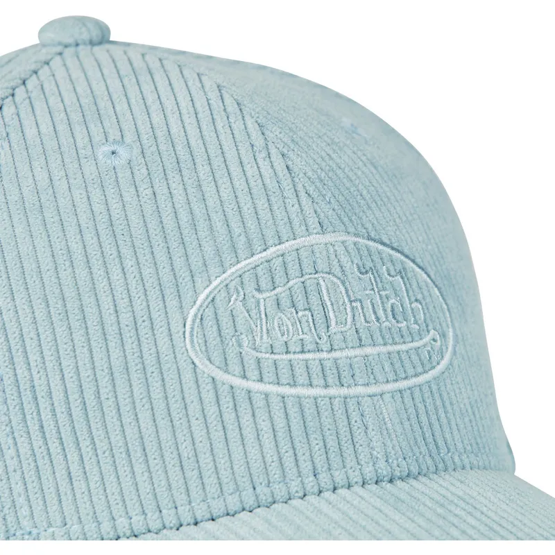 cappelli-curva-blu-cinghia-regolabile-di-von-dutch