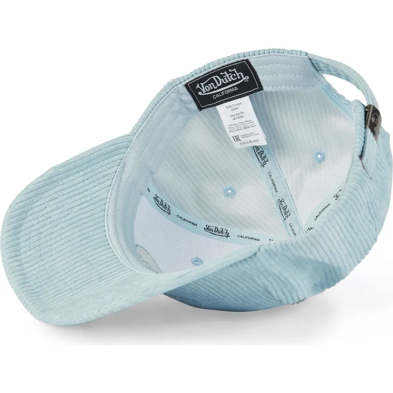 cappelli-curva-blu-cinghia-regolabile-di-von-dutch