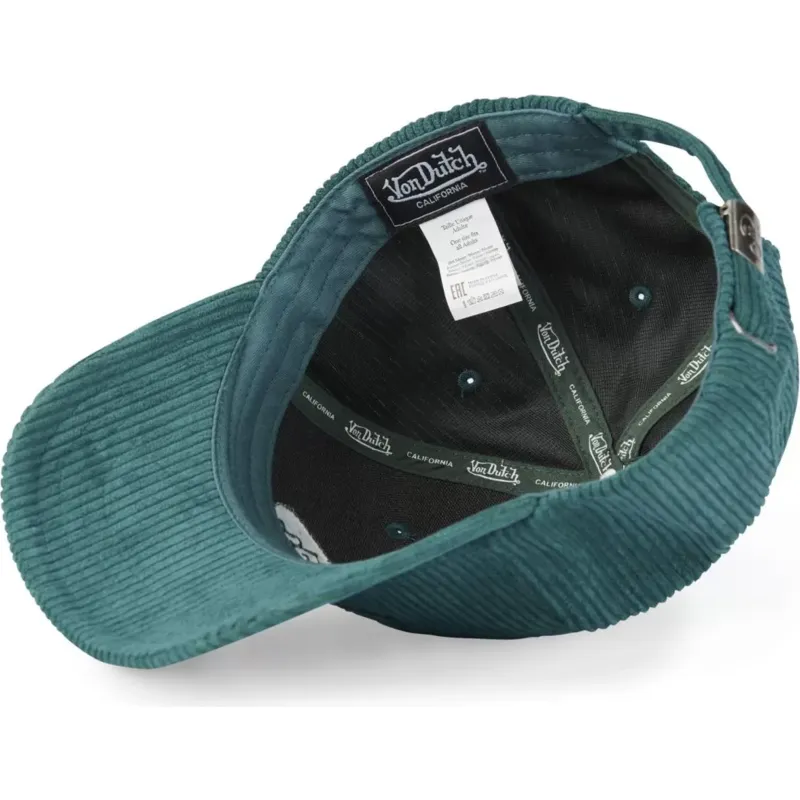 cappelli-curva-verde-cinghia-regolabile-di-von-dutch