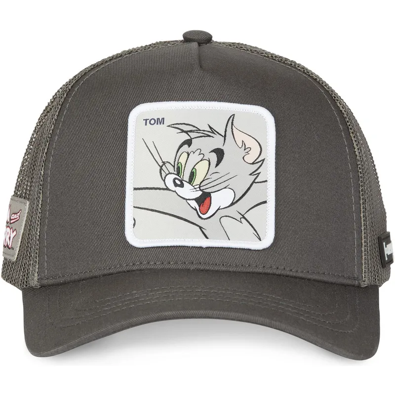 cappelli-curva-grigio-snapback-tom-looney-tunes-di-capslab cappelli-curva-grigio-snapback-tom-looney-tunes-di-capslab
