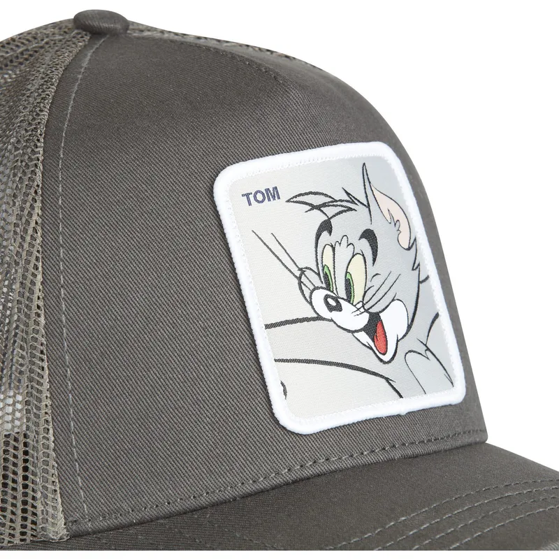 cappelli-curva-grigio-snapback-tom-looney-tunes-di-capslab cappelli-curva-grigio-snapback-tom-looney-tunes-di-capslab