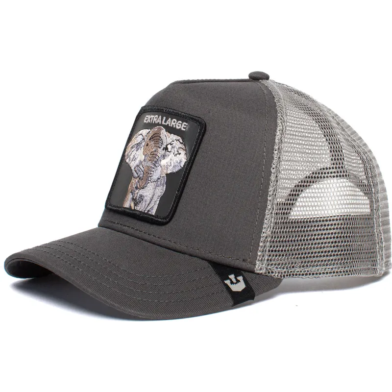 gorra-trucker-grigia-elefante-heavy-extra-large-truckin-the-farm-di-goorin-bros
