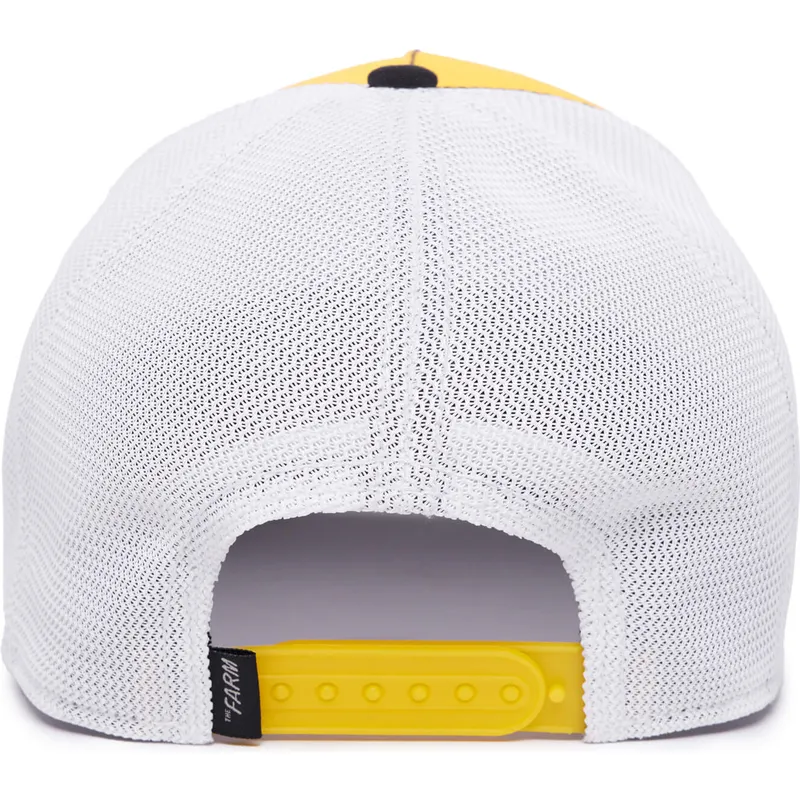 cappellino-trucker-giallo-bianco-e-nero-leone-king-mv-lion-the-farm-mvp-di-goorin-bros