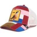 cappellino-trucker-multicolore-uccello-cheery-right-side-of-the-bed-the-farm-patchwork-di-goorin-bros
