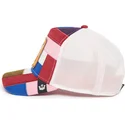 cappellino-trucker-multicolore-uccello-cheery-right-side-of-the-bed-the-farm-patchwork-di-goorin-bros
