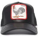 cappellino-trucker-nero-gallo-cock-will-prevail-the-farm-leather-di-goorin-bros