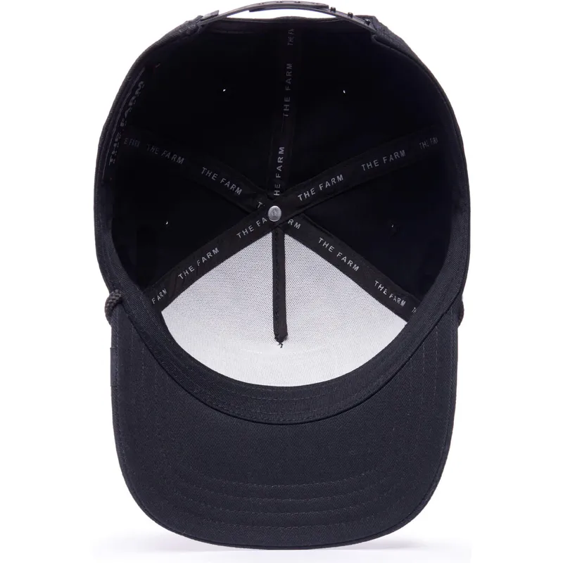 cappellino-visiera-curva-nero-snapback-pantera-panther-100-the-farm-all-over-canvas-di-goorin-bros