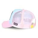 cappellino-trucker-blu-bianco-e-rosa-tweety-loo8-twe1-looney-tunes-di-capslab