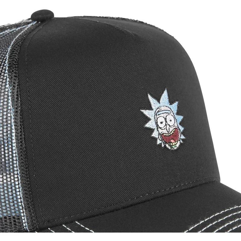 cappellino-trucker-nero-rick-sanchez-he1-rick-y-morty-di-capslab