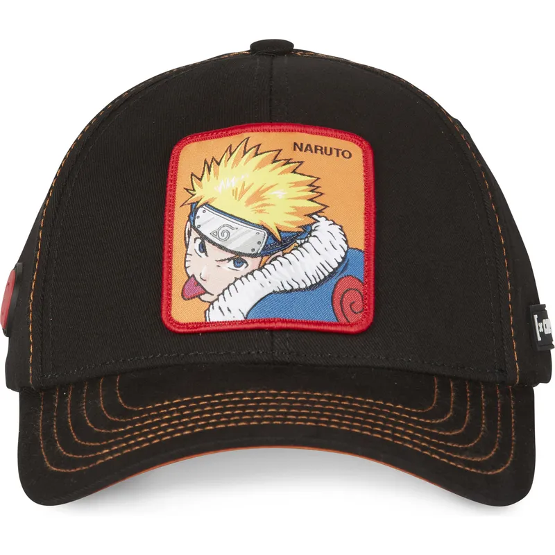cappellino-curvo-nero-snapback-naruto-uzumaki-fox1-naruto-di-capslab
