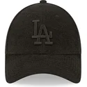 cappelli-curva-nero-cinghia-regolabile-9forty-towelling-dei-los-angeles-dodgers-mlb-di-new-era