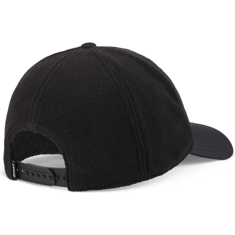 cappellino-snapback-nero-a-visiera-curva-hft-puffy-nylon-di-djinns