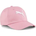 cappellino-curvo-rosa-regolabile-per-bambino-essentials-cat-logo-di-puma