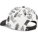 cappello-curvo-bianco-e-nero-regolabile-per-bambino-essentials-cat-logo-di-puma
