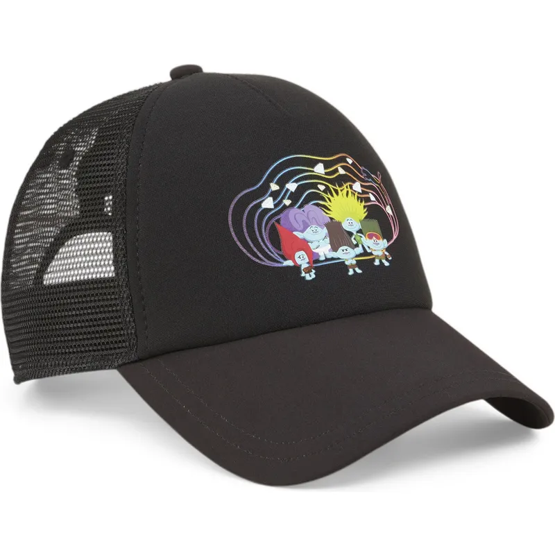 cappelli-curva-nero-snapback-per-bambino-dei-trolls-di-puma