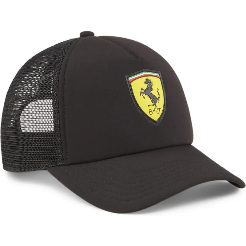 cappelli-curva-nero-snapback-race-dei-ferrari-formula-1-di-puma cappelli-curva-nero-snapback-race-dei-ferrari-formula-1-di-puma