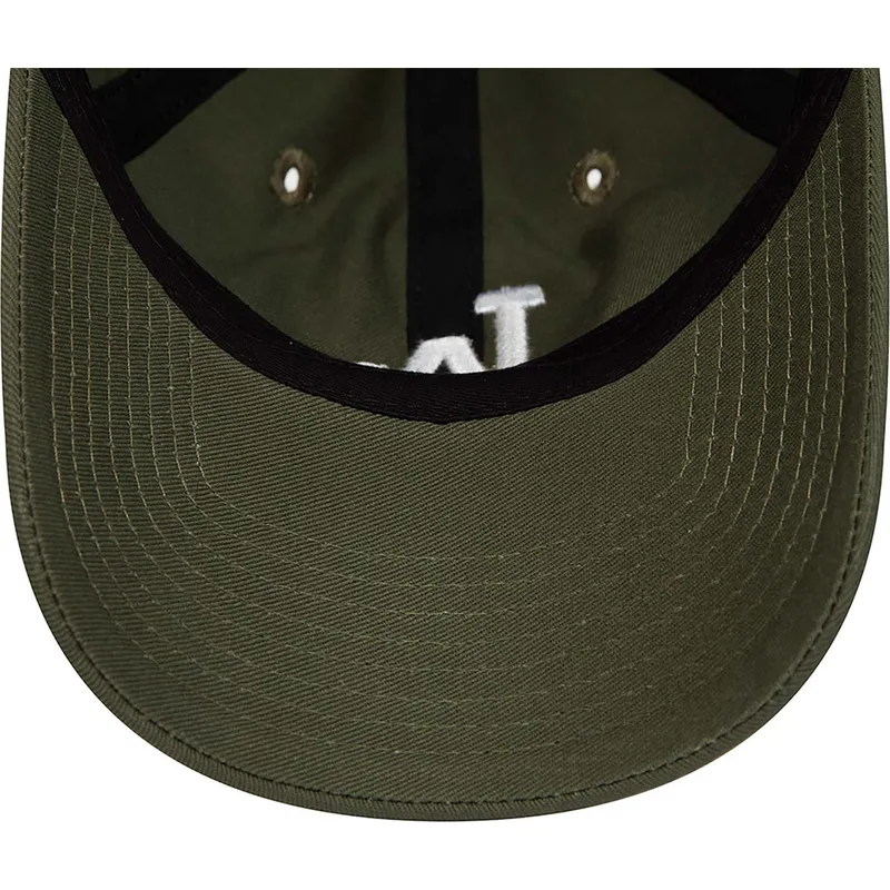 cappellino-con-visiera-curva-verde-regolabile-9twenty-league-essential-dei-los-angeles-dodgers-mlb-di-new-era