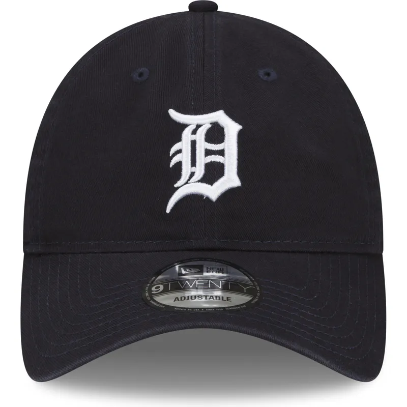cappellino-curvo-blu-marino-regolabile-9twenty-core-classic-dei-detroit-tigers-mlb-di-new-era