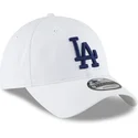cappellino-bianco-regolabile-con-visiera-curva-e-logo-blu-9twenty-core-classic-dei-los-angeles-dodgers-mlb-di-new-era