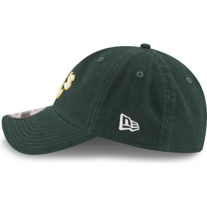 cappellino-curvo-verde-regolabile-9twenty-core-classic-degli-oakland-athletics-mlb-di-new-era