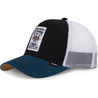 Djinns Being Cheered HFT Black, White and Blue Trucker Hat