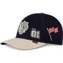 cappellino-curvo-blu-navy-e-beige-regolabile-anniversary-truefit-di-djinns