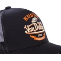 cappello-trucker-nero-per-bambino-eag-blk-di-von-dutch