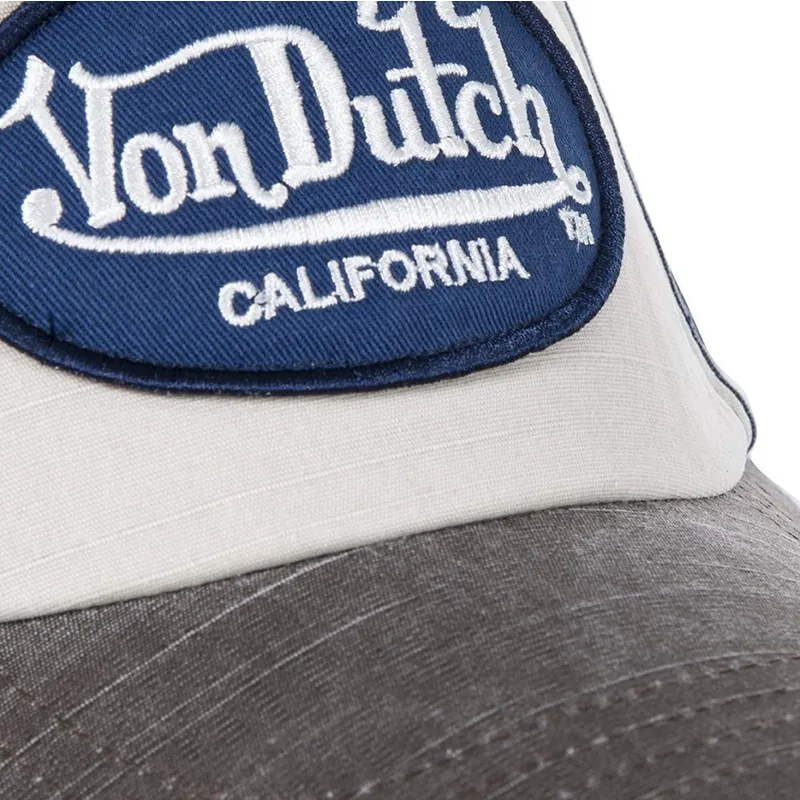 cappelli-curva-bianco-cinghia-regolabile-per-bambino-di-von-dutch