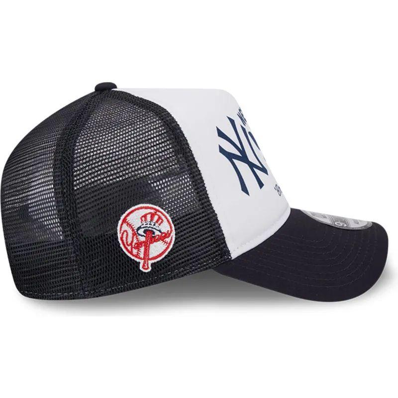 cappelli-curva-blu-marino-snapback-9forty-a-frame-team-dei-new-york-yankees-mlb-di-new-era cappelli-curva-blu-marino-snapback-9forty-a-frame-team-dei-new-york-yankees-mlb-di-new-era