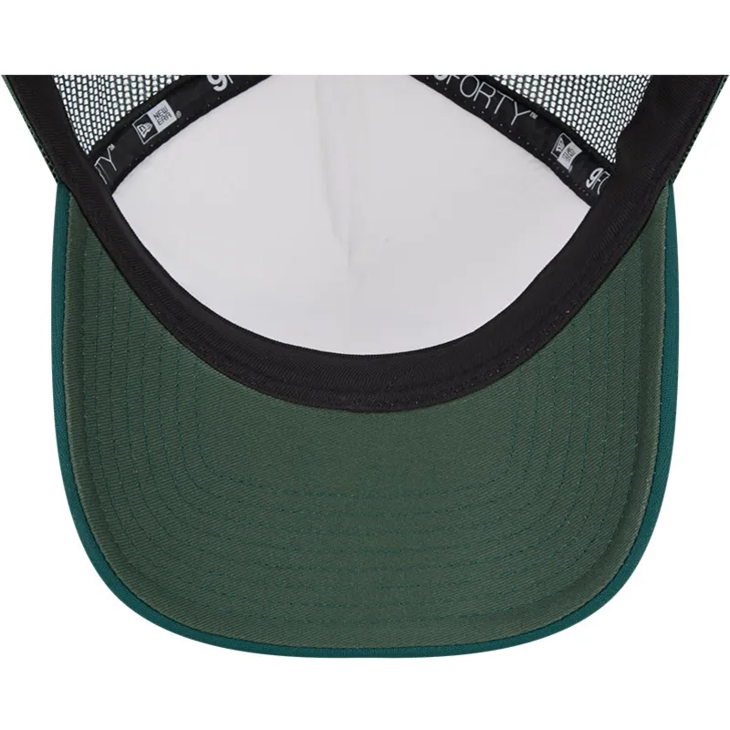 cappelli-curva-verde-snapback-9forty-a-frame-circle-dei-oakland-athletics-mlb-di-new-era