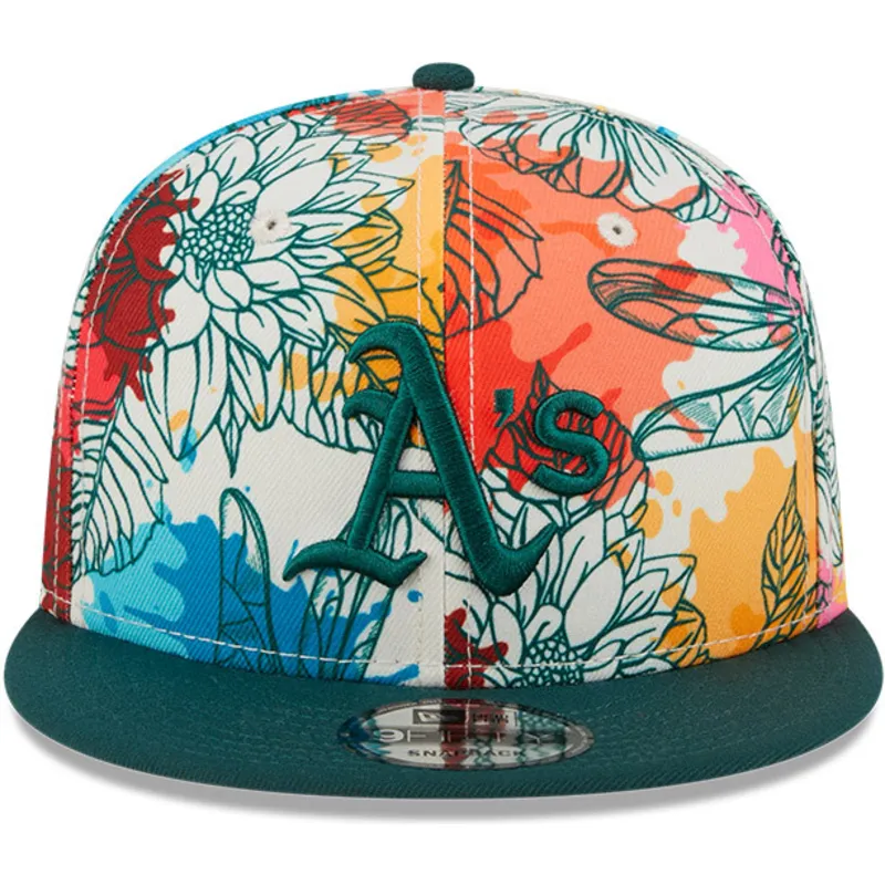cappelli-piatta-multicolore-snapback-9fifty-spring-dei-oakland-athletics-mlb-di-new-era cappelli-piatta-multicolore-snapback-9fifty-spring-dei-oakland-athletics-mlb-di-new-era