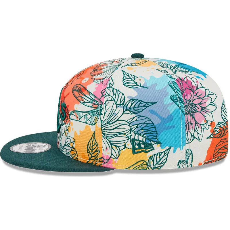 cappelli-piatta-multicolore-snapback-9fifty-spring-dei-oakland-athletics-mlb-di-new-era cappelli-piatta-multicolore-snapback-9fifty-spring-dei-oakland-athletics-mlb-di-new-era