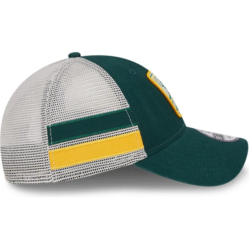 cappelli-curva-verde-snapback-9twenty-stripe-dei-oakland-athletics-mlb-di-new-era