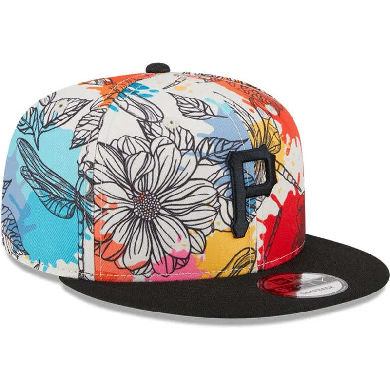 cappelli-piatta-multicolore-snapback-9fifty-spring-dei-pittsburgh-pirates-mlb-di-new-era