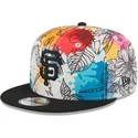 cappello-piatto-multicolore-snapback-9fifty-spring-dei-san-francisco-giants-mlb-di-new-era