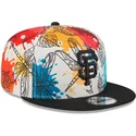 cappello-piatto-multicolore-snapback-9fifty-spring-dei-san-francisco-giants-mlb-di-new-era