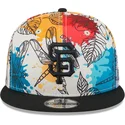 cappello-piatto-multicolore-snapback-9fifty-spring-dei-san-francisco-giants-mlb-di-new-era