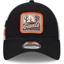 cappelli-curva-nero-snapback-9twenty-stripe-dei-san-francisco-giants-mlb-di-new-era