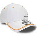 cappelli-curva-bianco-cinghia-regolabile-9forty-contrast-piping-dei-mclaren-racing-formula-1-di-new-era