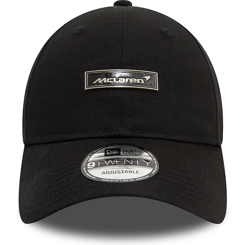 cappelli-curva-nero-cinghia-regolabile-9twenty-pin-badge-dei-mclaren-racing-formula-1-di-new-era