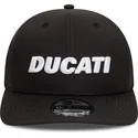 cappellino-curvo-nero-snapback-9fifty-ripstop-di-ducati-motor-motogp-di-new-era