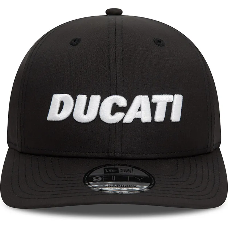 cappelli-curva-nero-snapback-9fifty-ripstop-dei-ducati-motor-motogp-di-new-era