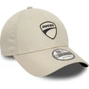 cappelli-curva-beige-cinghia-regolabile-9forty-ripstop-dei-ducati-motor-motogp-di-new-era