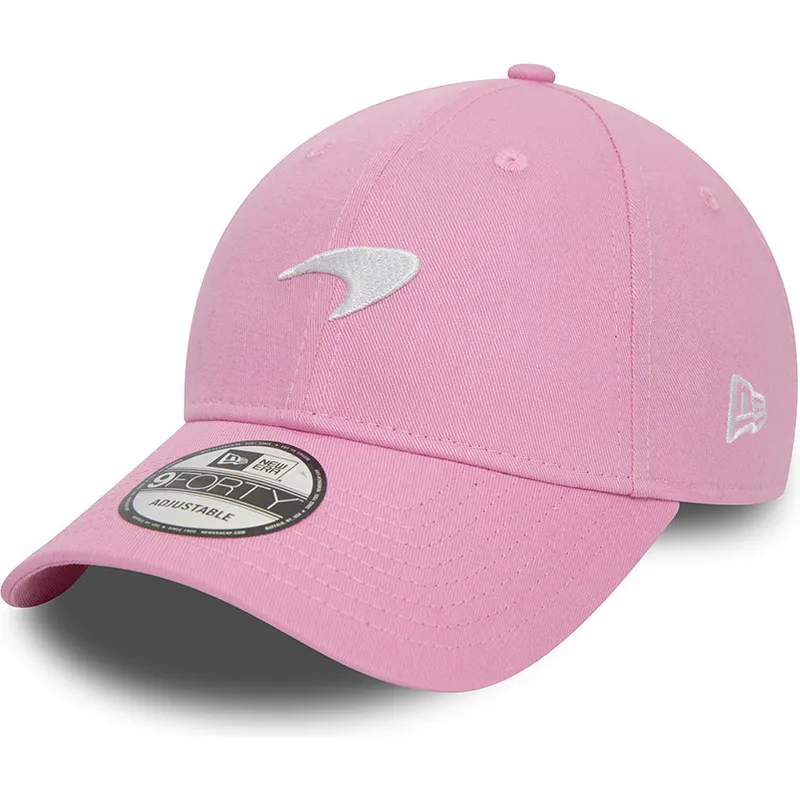 cappelli-curva-rosa-cinghia-regolabile-9forty-seasonal-dei-mclaren-racing-formula-1-di-new-era cappelli-curva-rosa-cinghia-regolabile-9forty-seasonal-dei-mclaren-racing-formula-1-di-new-era
