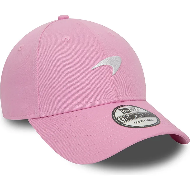 cappelli-curva-rosa-cinghia-regolabile-9forty-seasonal-dei-mclaren-racing-formula-1-di-new-era cappelli-curva-rosa-cinghia-regolabile-9forty-seasonal-dei-mclaren-racing-formula-1-di-new-era