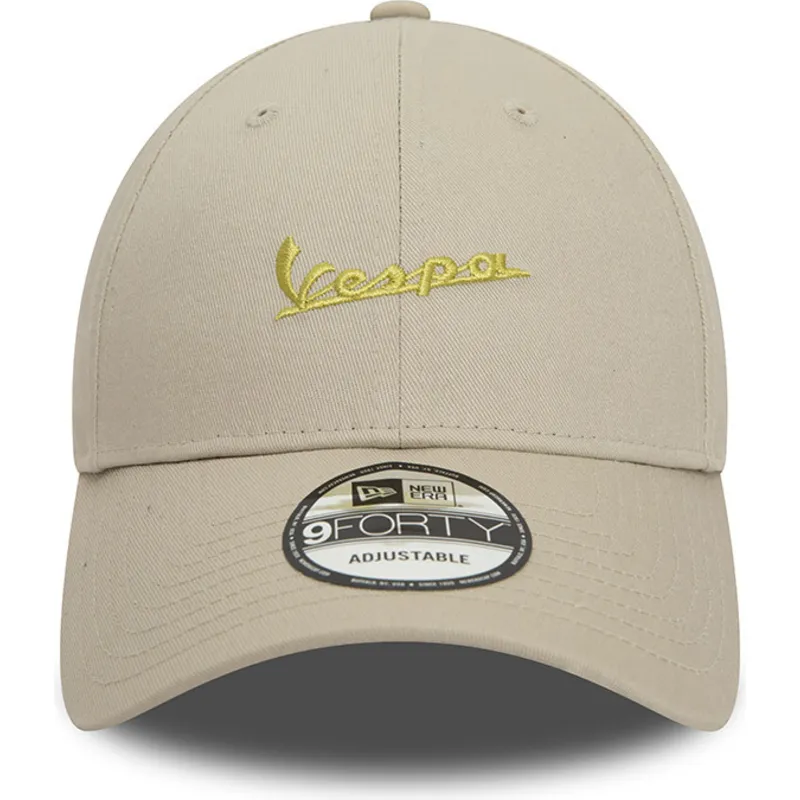 cappelli-curva-beige-cinghia-regolabile-9forty-seasonal-colour-dei-vespa-piaggio-di-new-era